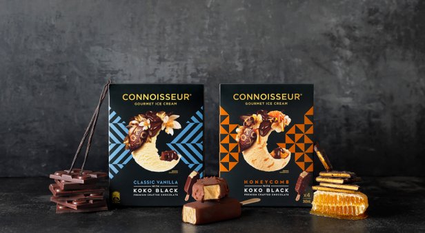 Dessert gods Connoisseur and Koko Black team up to create two new ice-cream flavours