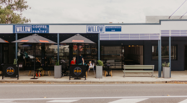 New-wave wines, beers and snacks are served at Brighton watering hole Willow Neighbourhood Bar