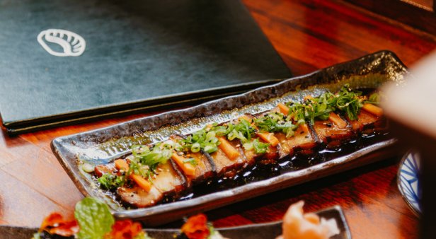 Melt-in-your-mouth wagyu nigiri and hearty hot pot a specialty at Mobo in Kangaroo Point