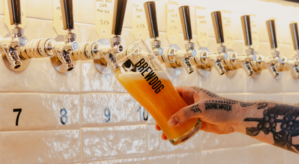 Pints at the ready – BrewDog&#8217;s new three-level craft-beer bar is now pouring