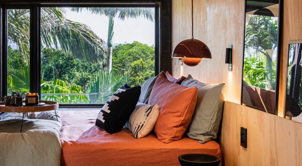 Glamping in the city – a collection of luxe cabins has opened at QT Gold Coast