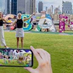 Welcome to the future – world-first augmented reality app tagSpace launches in Brisbane