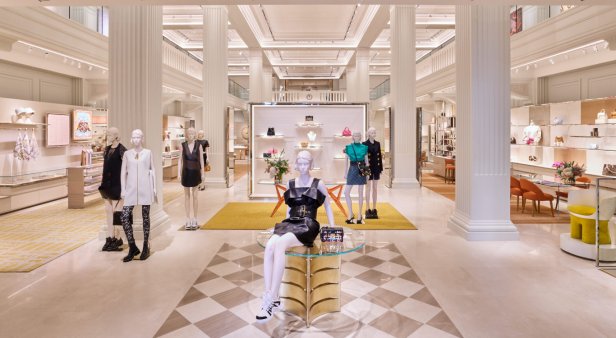 Luxury fashion house Louis Vuitton has opened a new store inside a
