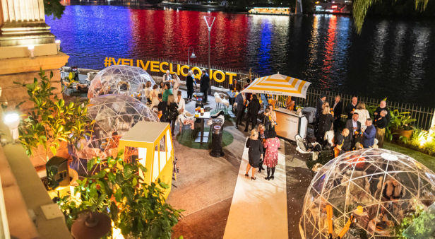 Veuve Clicquot In The Snow is bringing its chalet-style igloos and champagne back to Customs House