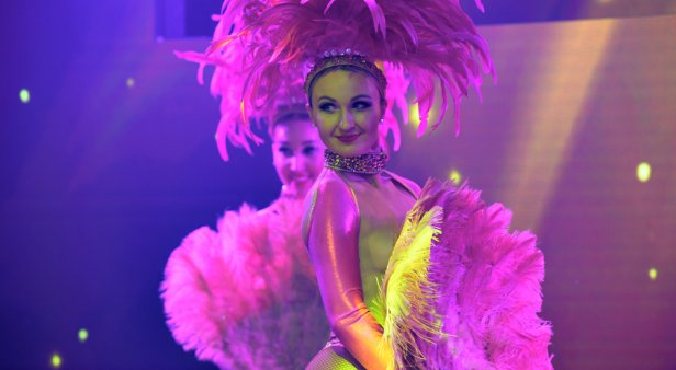 Flock to The Pink Flamingo Spiegeland to experience captivating cabaret, awe-inspiring acrobatics and provocative art