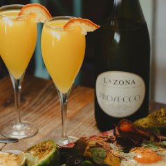 Sip free-flowing mimosas and graze on moreish morsels at Sassafras&#8217; bottomless brunch
