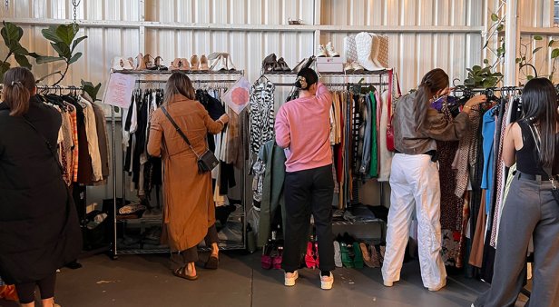 Raid the closets of Brisbane’s best dressed at Portside Wharf’s new preloved fashion market