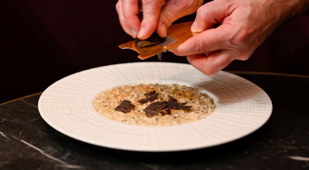 Indulge in a degustation of truffle-infused dishes at Bacchus Restaurant
